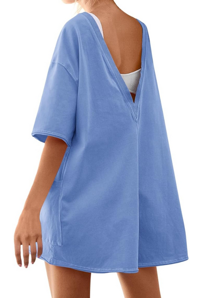 Oversized T-Shirt Romper