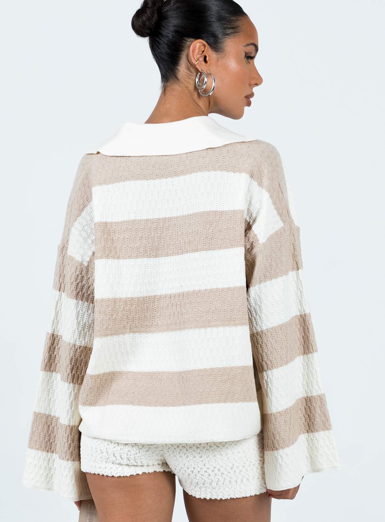 Rick Sweater White/Beige